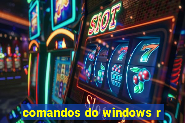 comandos do windows r